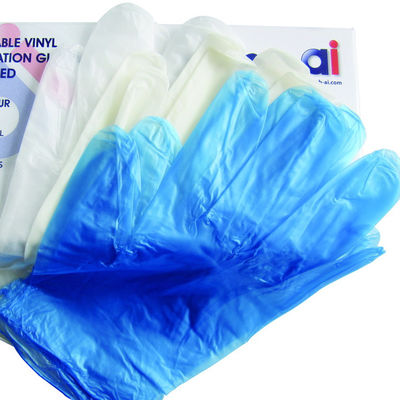 White Latex Examination EN 455 Disposable Nitrile Gloves