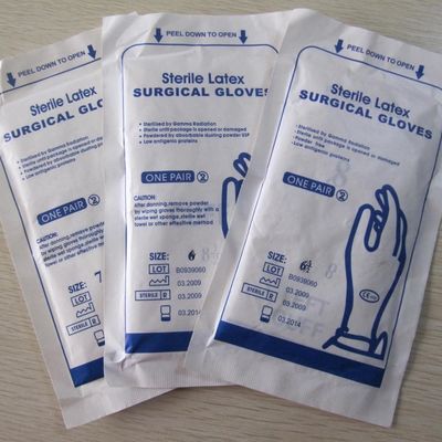 Original Disposable Medical latex clinic examination gloves lightly