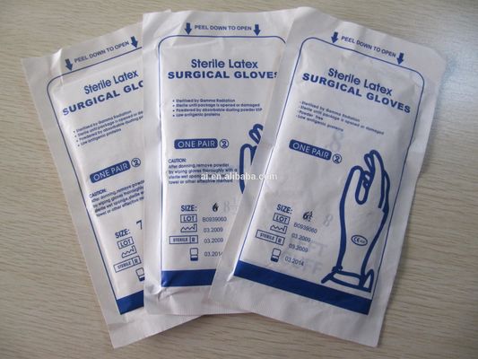 Original Disposable Medical latex clinic examination gloves lightly