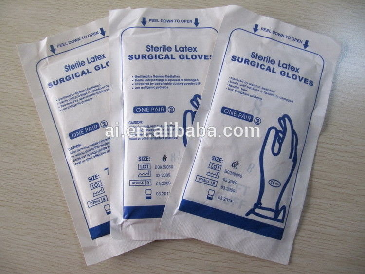 Free sample medical latex glove Examination working latex glove